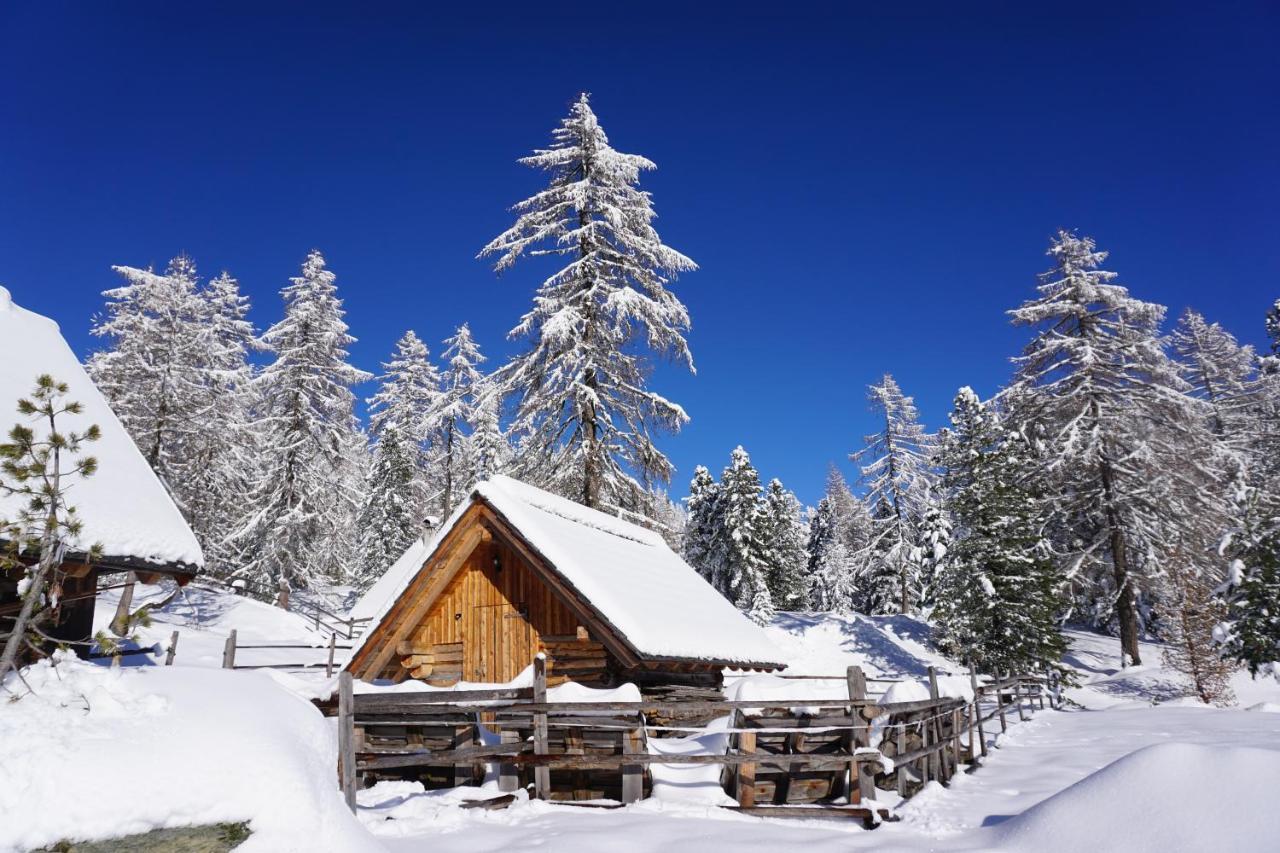 Bergheim Schmidt, Almhuetten Im Wald Appartments An Der Piste Alpine Huts In Forrest Appartments Near Slope Turracher Hohe 外观 照片